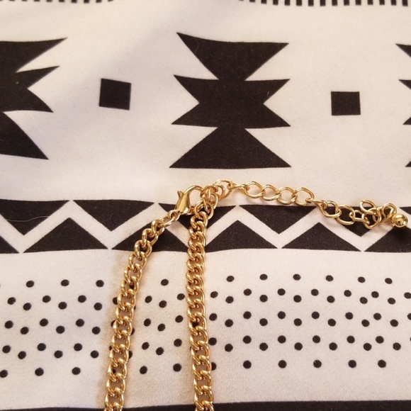 Gold Tassel Necklace - Picture 4 of 6